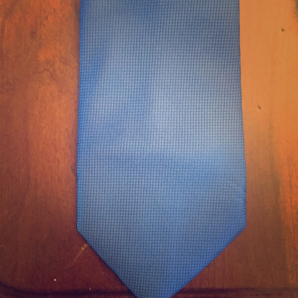 Hugo Boss Men’s Silk Tie Blue